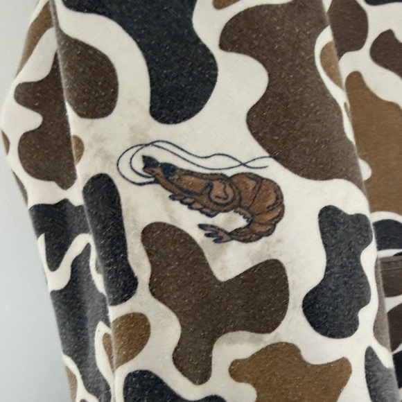 Pimp Shrimp Camouflage Hoodie with Patch - Picture 6 of 6